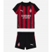 Maglie da calcio AC Milan Rafael Leao #10 Prima Maglia Bambino 2025-26 Manica Corta + Pantaloni corti)